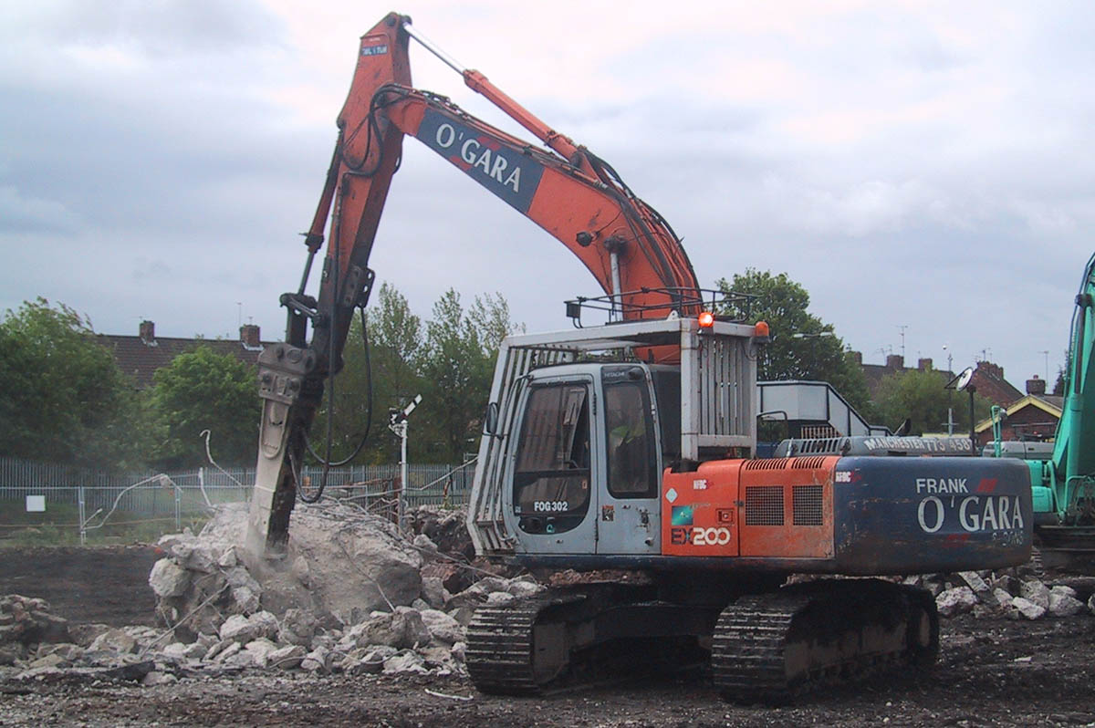 Demolition Works on UK highways