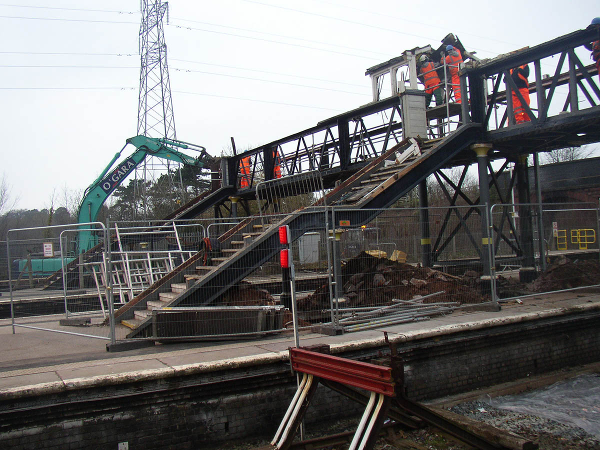 Rail Station Demolition Work